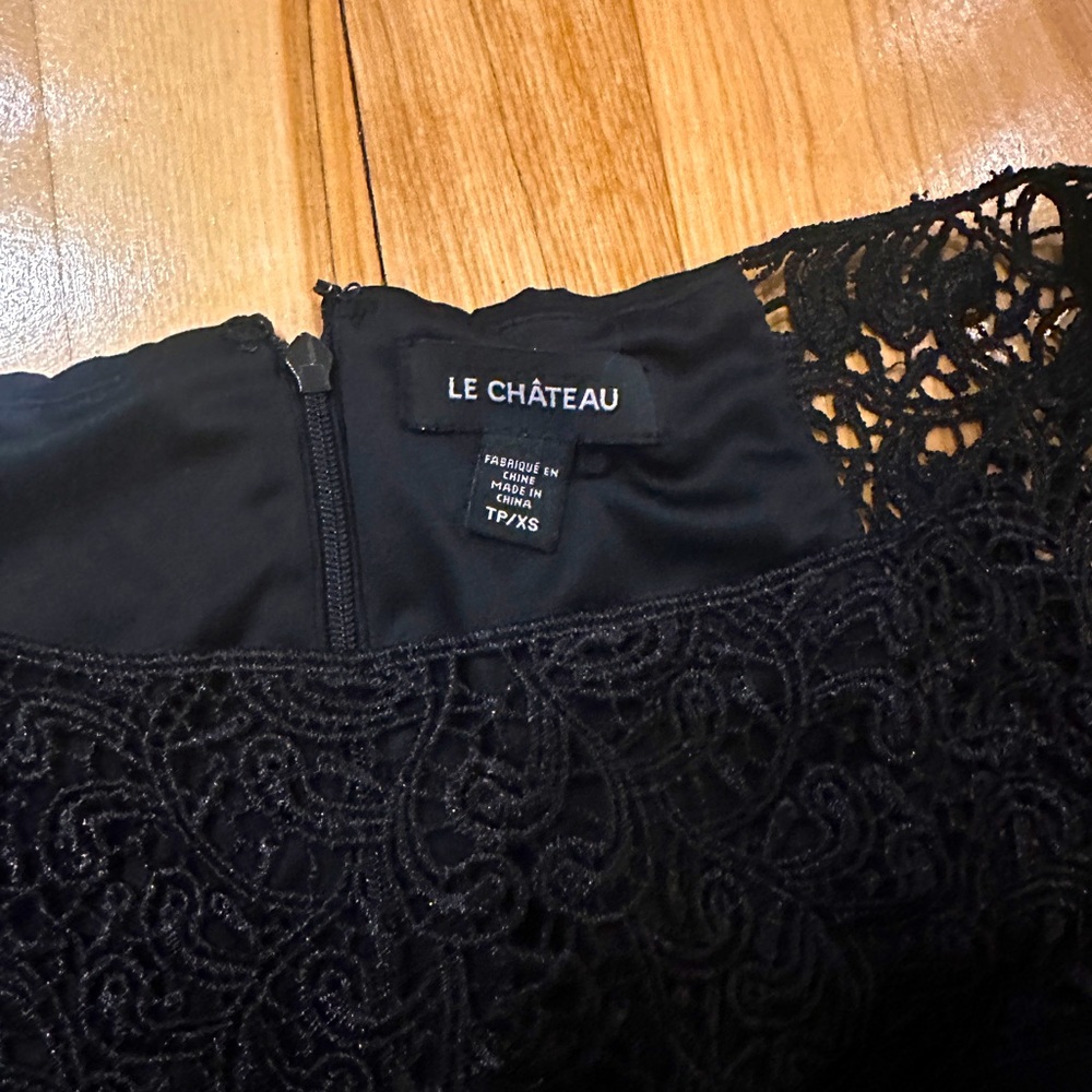 Lechateau bodycon dress with lace type top